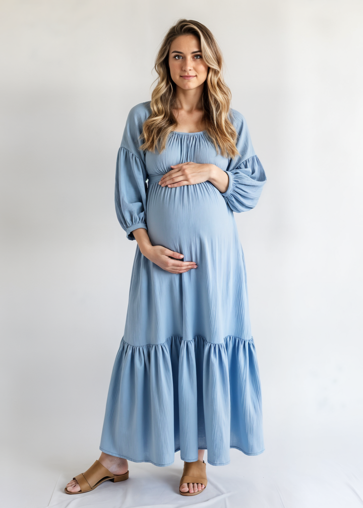Eliza Maternity and Nursing Dress
