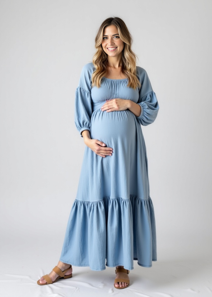Eliza Maternity and Nursing Dress