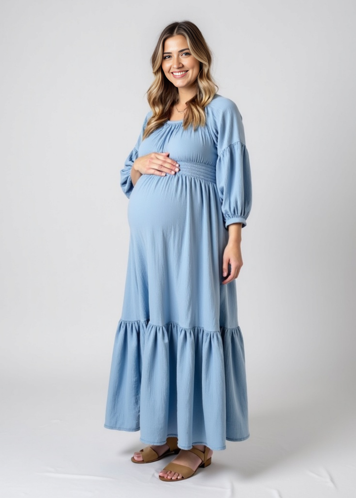 Eliza Maternity and Nursing Dress