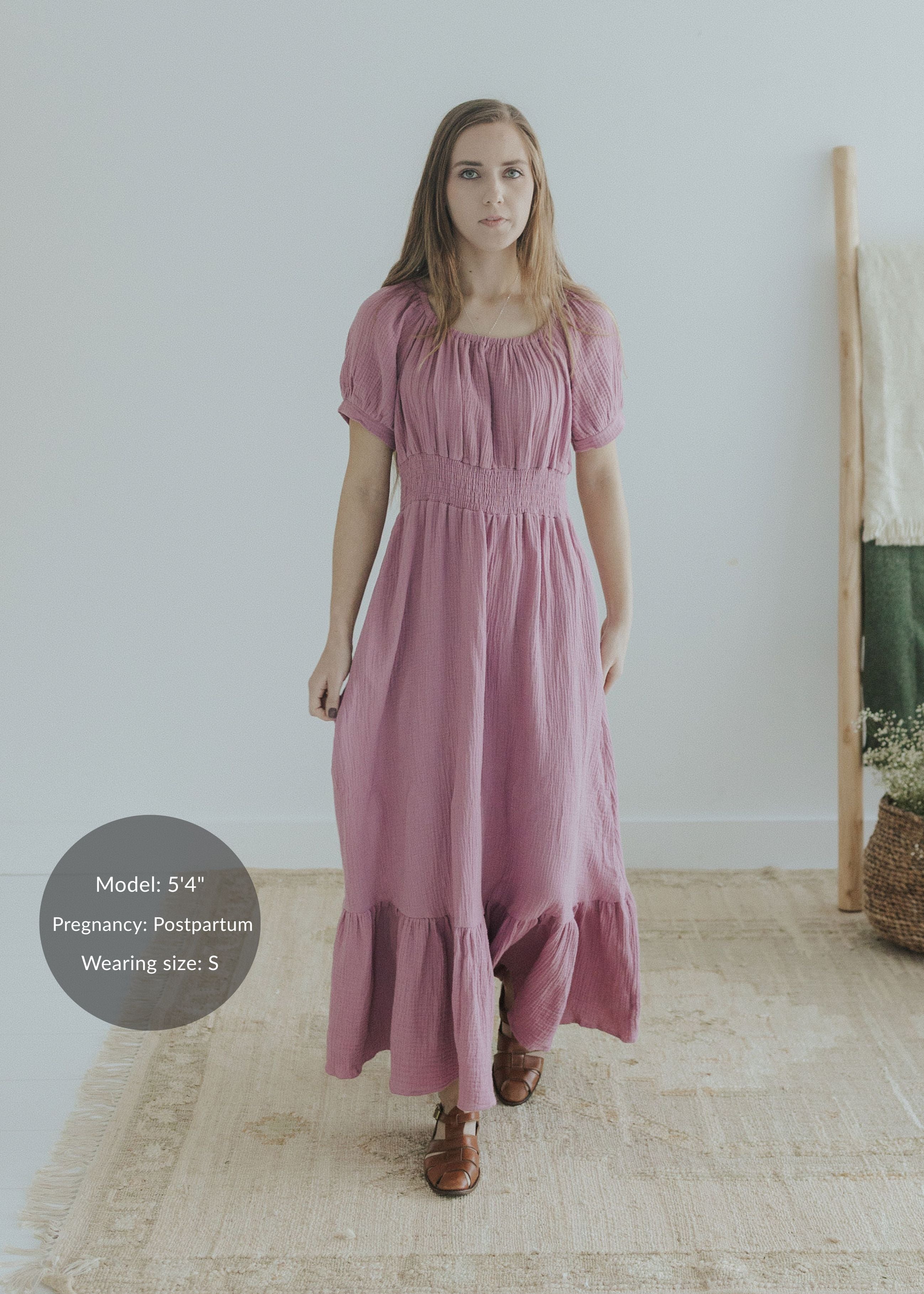 Ella Dress in Cotton Gauze EMME Ella Dress in Cotton Gauze EMME