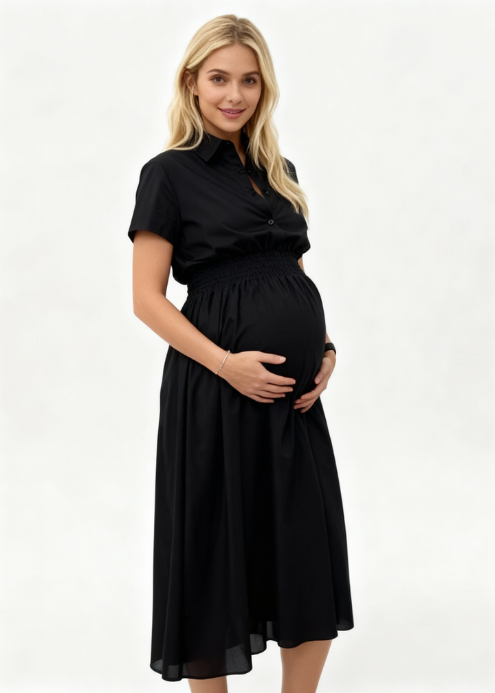 Modern Utility Shirt Dress