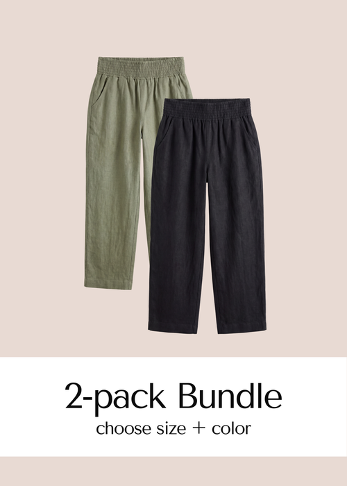Linen Pant 2-Pack