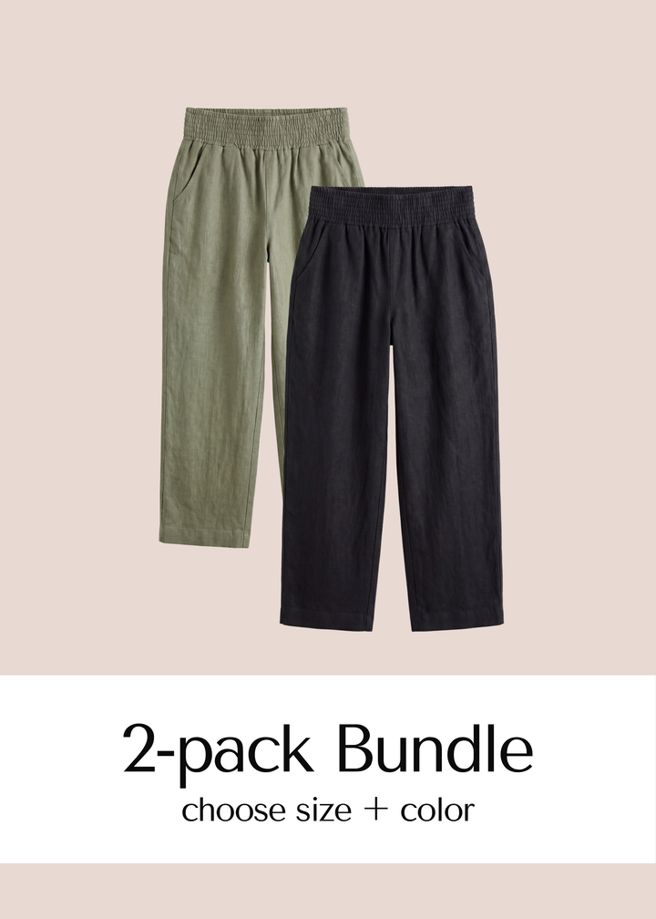 Linen Pant 2-Pack