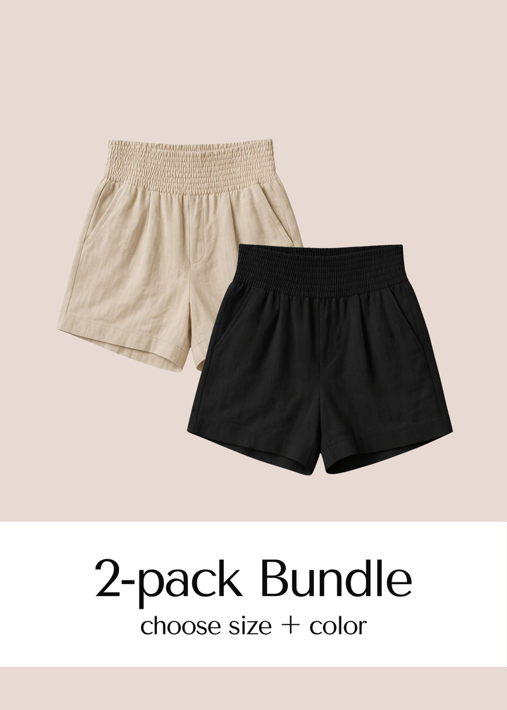 Smocked Short 2-Pack
