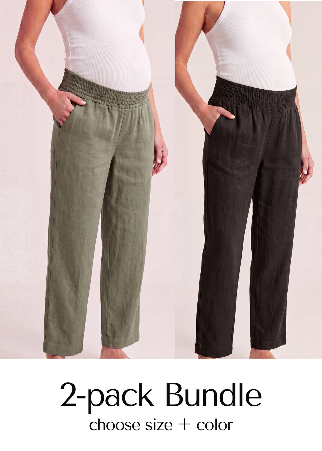 Linen Pant 2-Pack