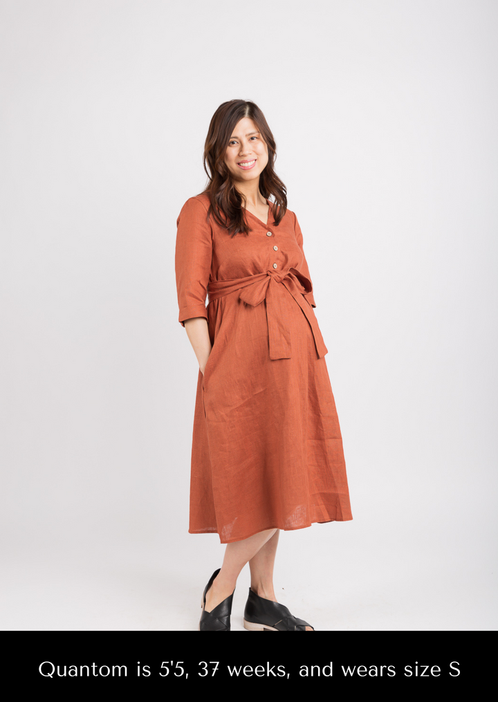 Faye Linen Dress