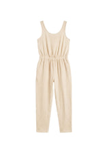 Muslin Jumpsuit in Natural — flat lay