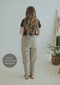 Adjustable Dress Pant in Cotton/Wool