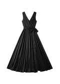Adjustable Sleeveless Nursing Wrap Dress
