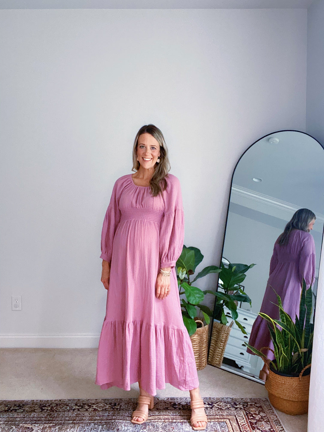 Eliza Maternity and Nursing Dress