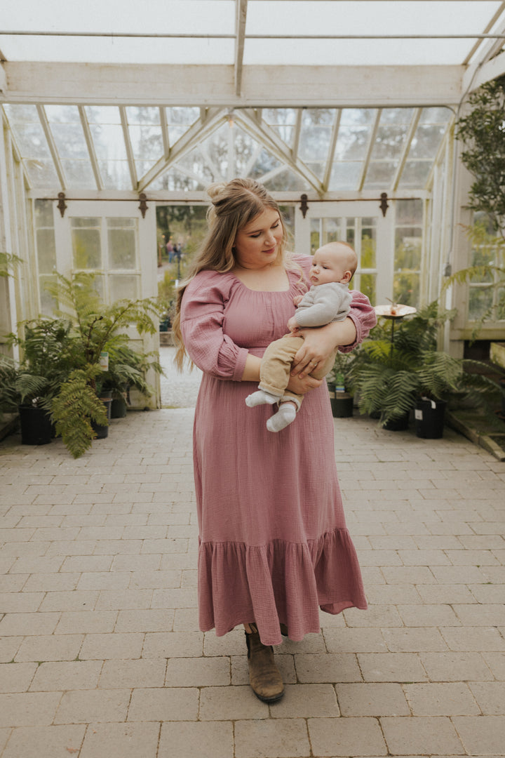 Eliza Dress in Cotton Gauze
