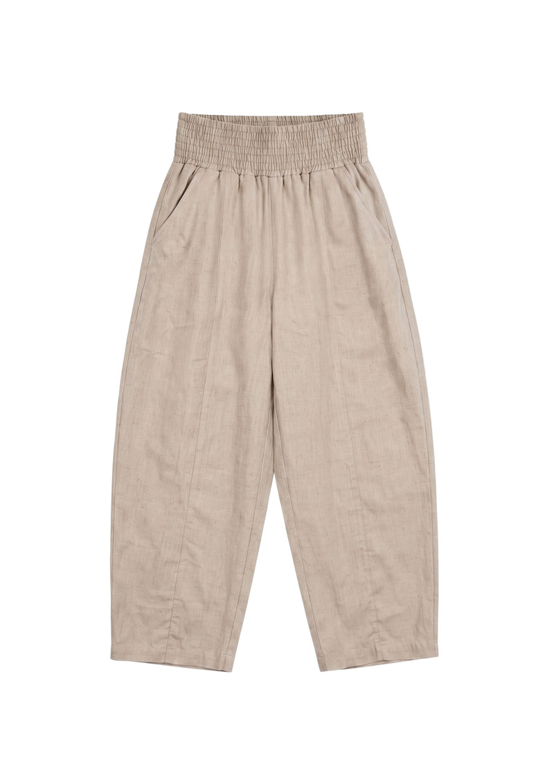 Balloon Maternity Pant in Linen/Cotton
