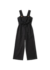 Beatrice Button Jumpsuit in Sandwashed Linen