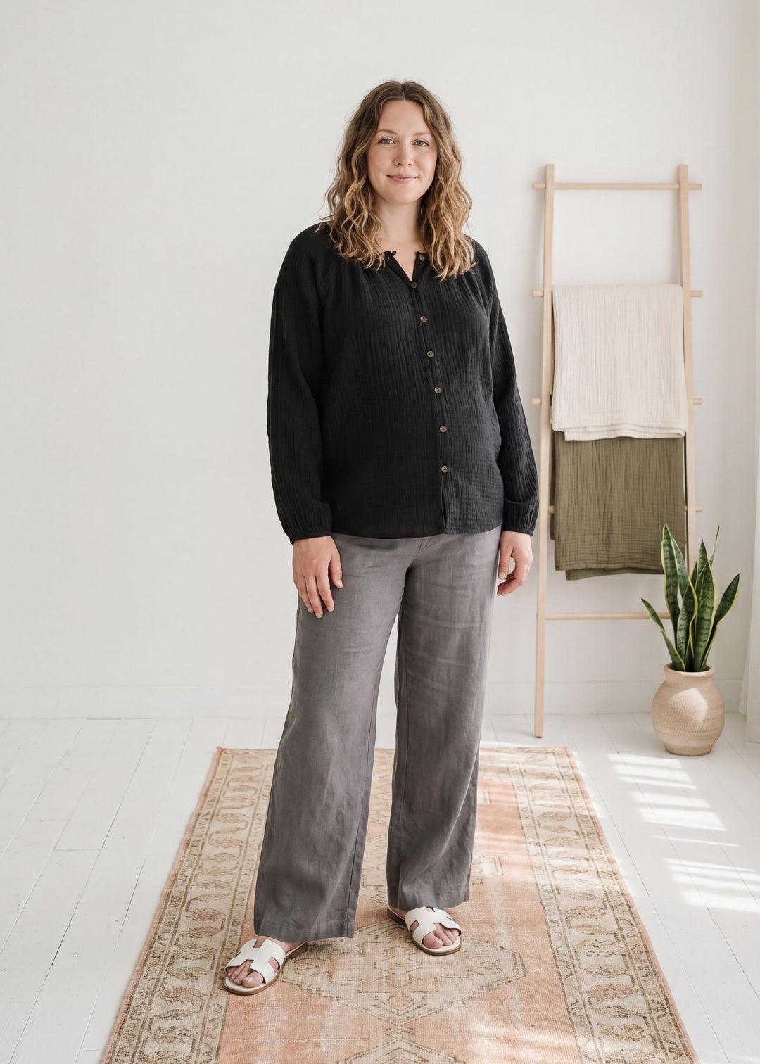 Breeze Lounge Top in Cotton