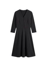Button Front Stretch Nursing Dress in Cotton