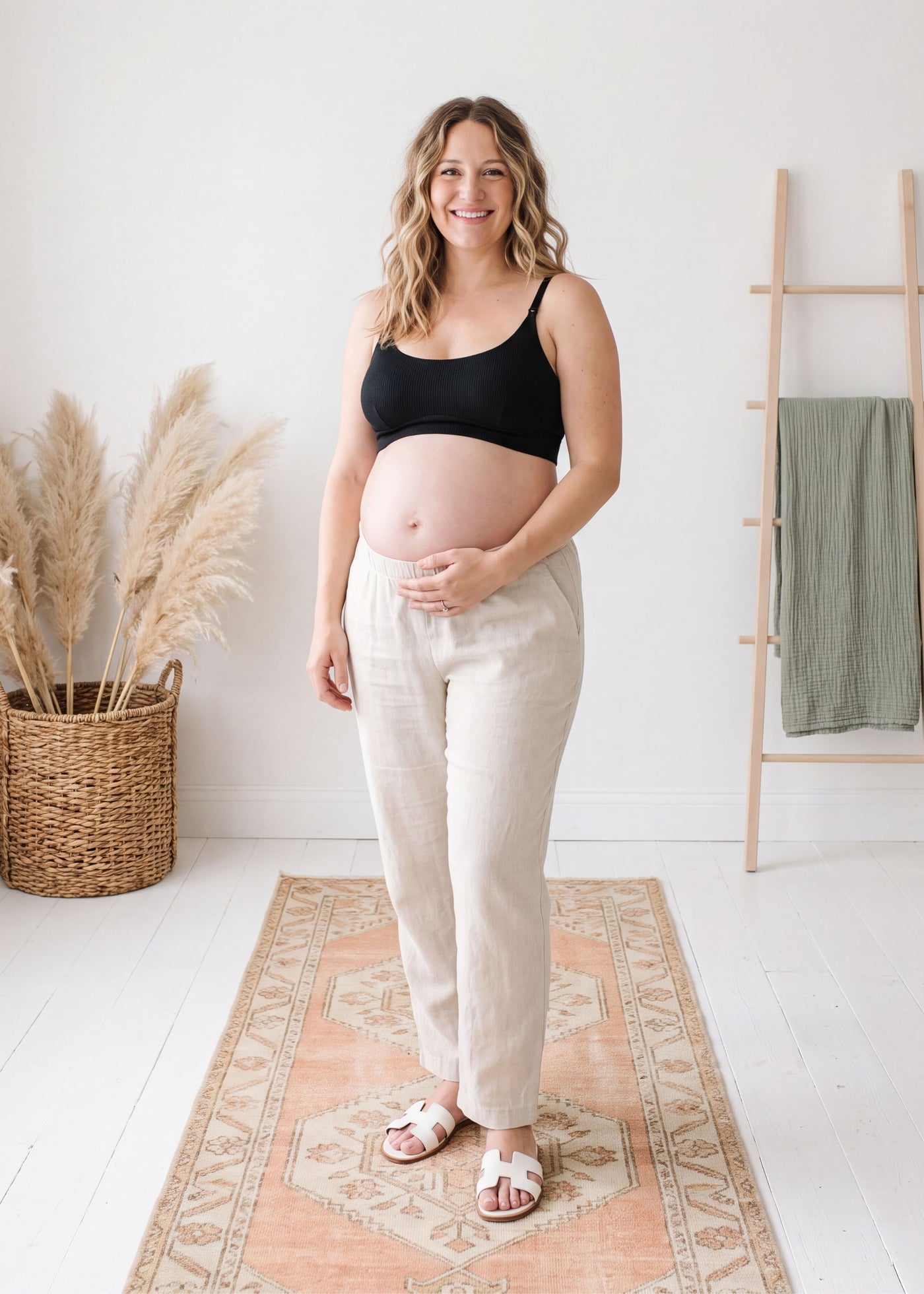 Cotton Nursing Bralette In Organic Cotton