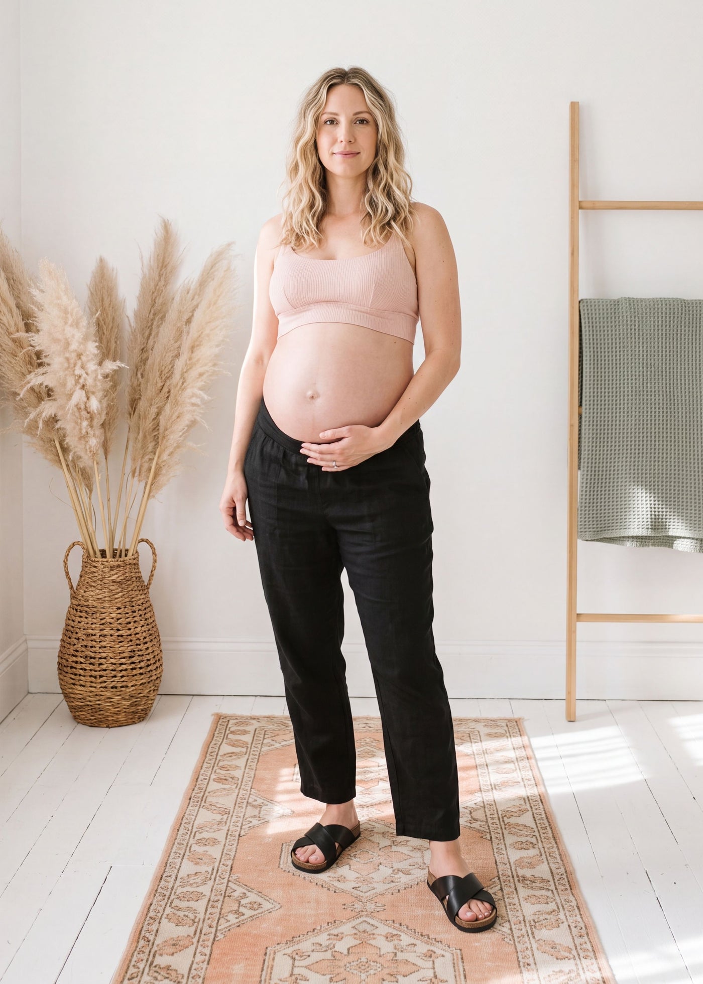 Cotton Nursing Bralette In Organic Cotton
