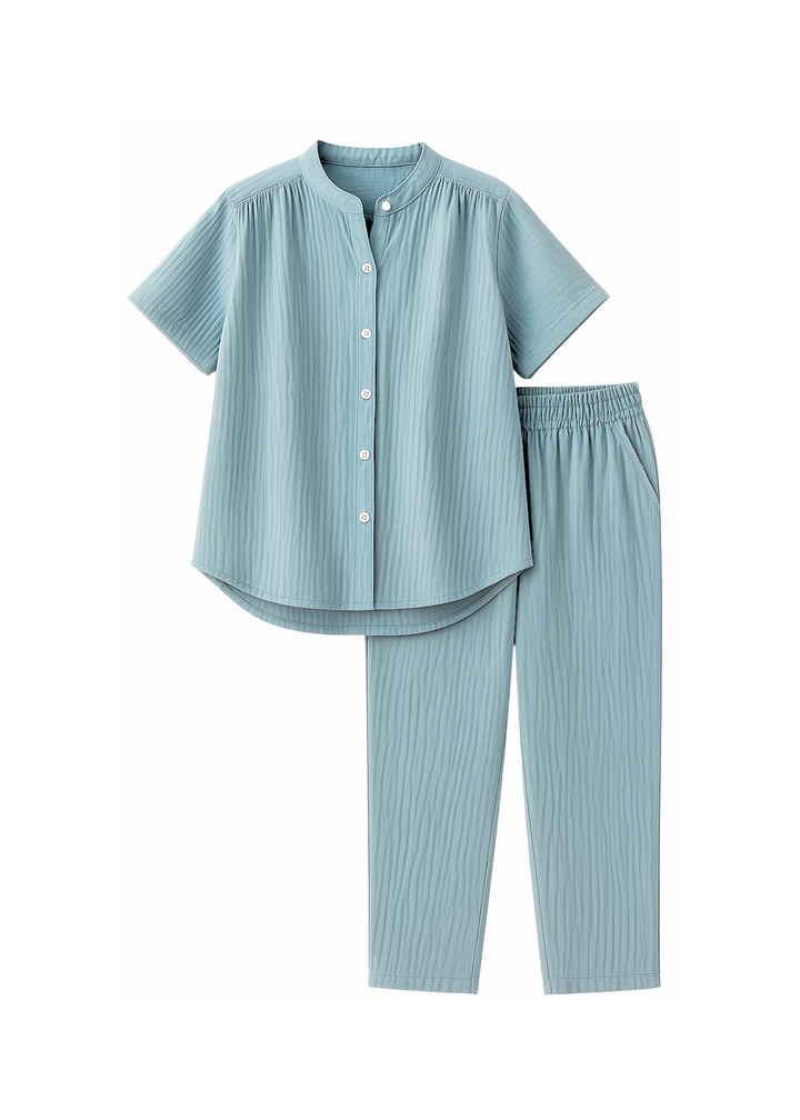 Cotton Gauze Nursing Lounge Set
