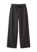Drawstring Straight Leg Pants in Sandwashed Linen