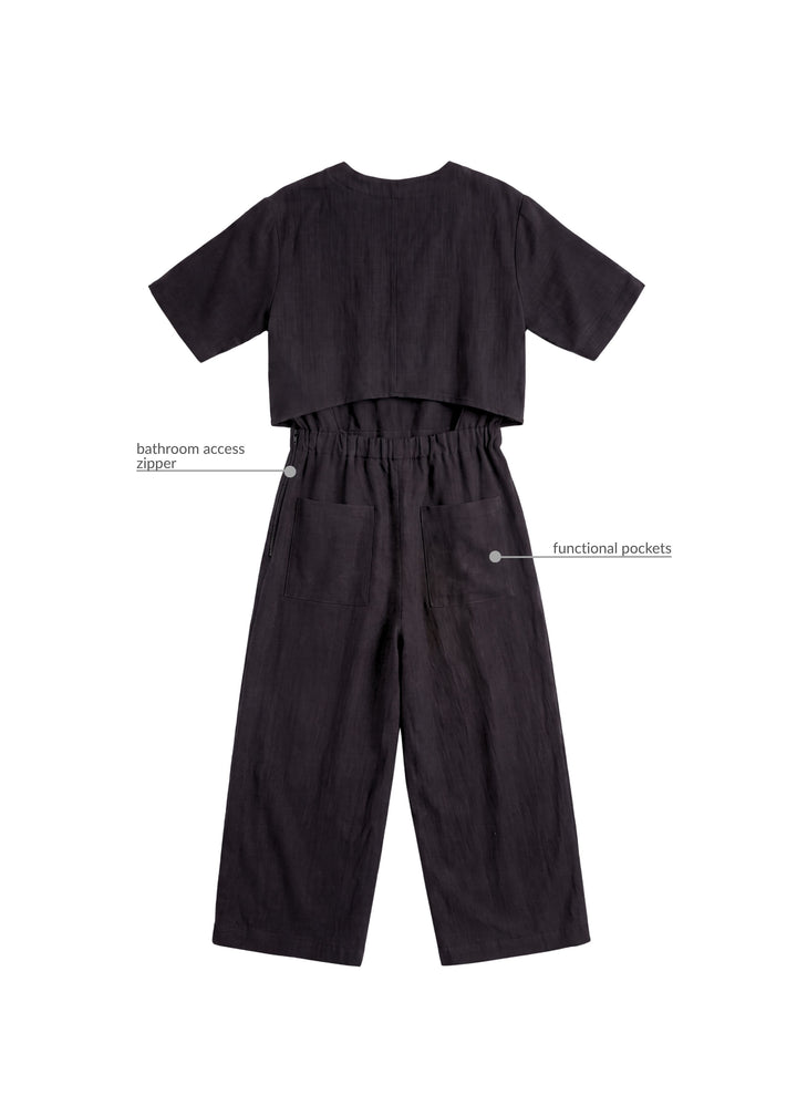 Easy On/Off Jumpsuit in Linen