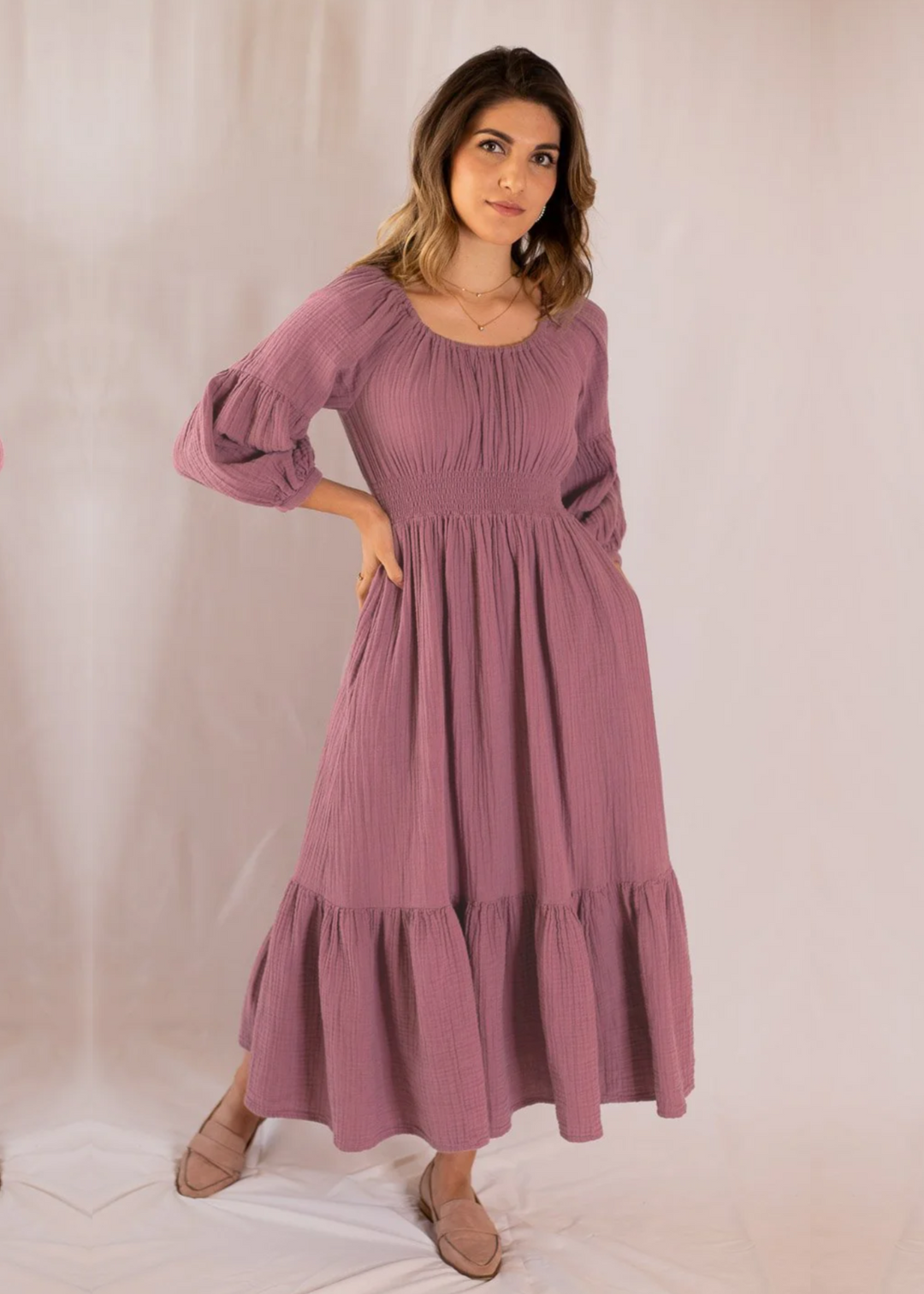 Eliza Maternity and Nursing Dress