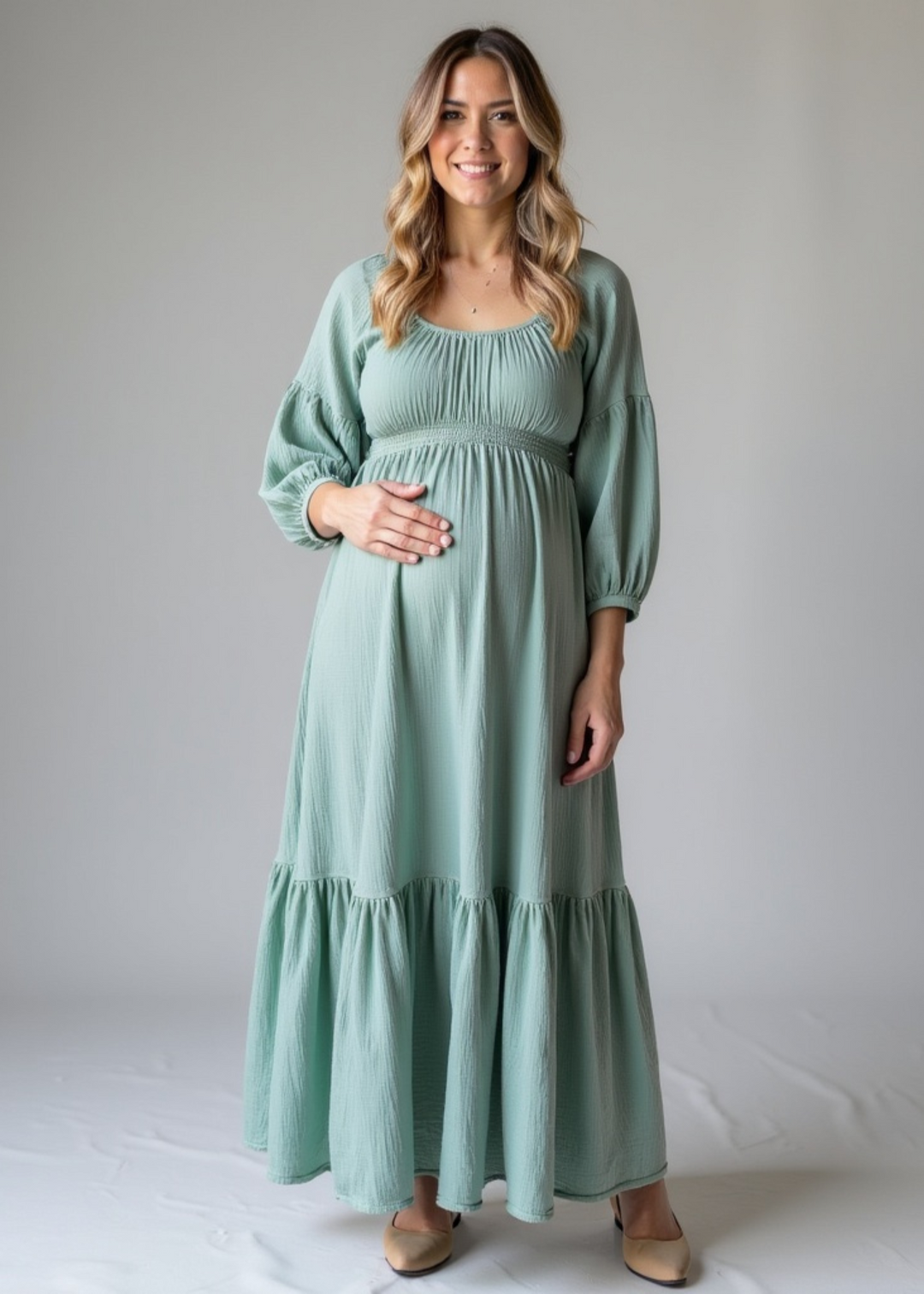 Eliza Maternity and Nursing Dress