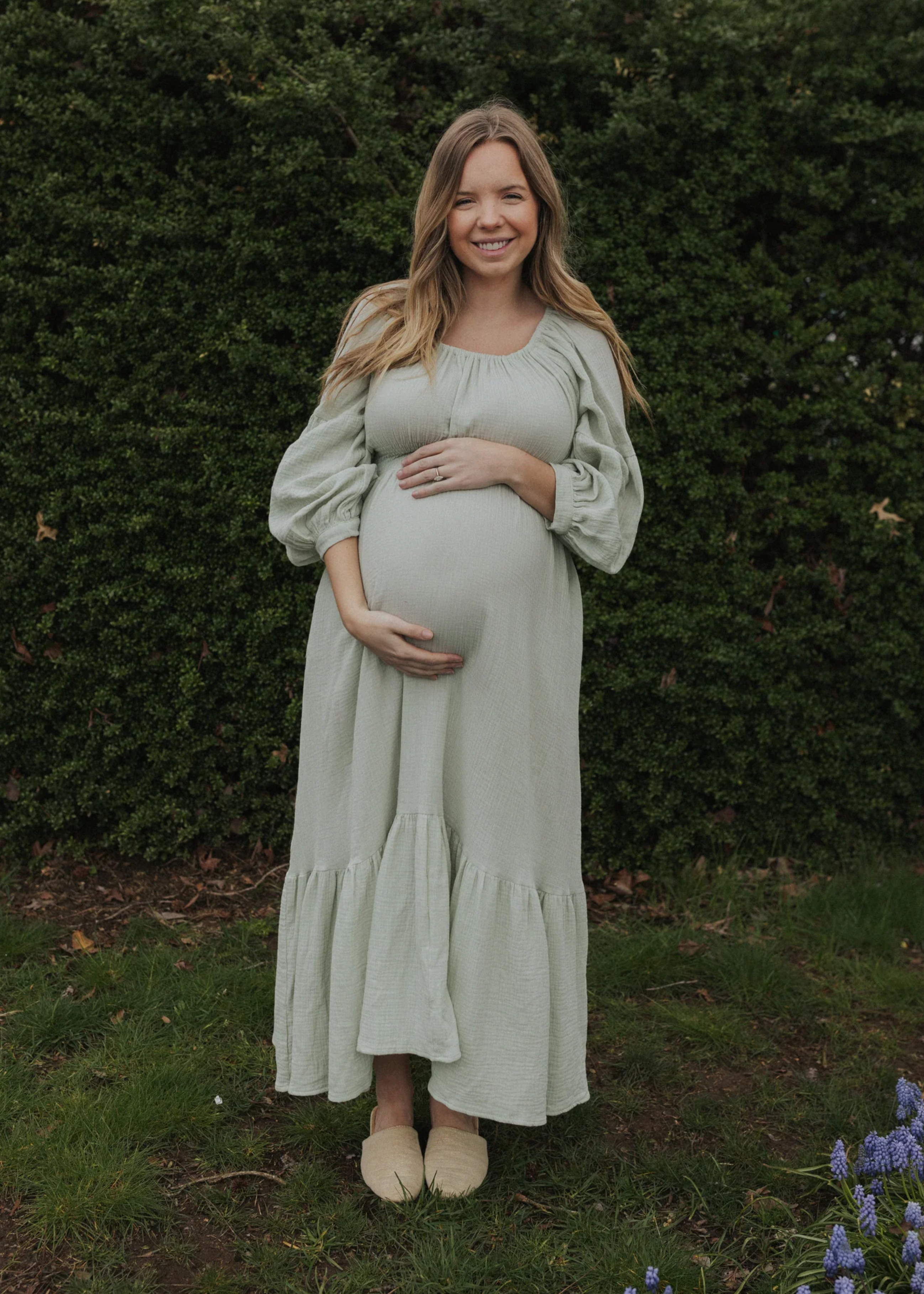 The Eliza Dress in Cinnamon | Smocked Elastic Dress | EMME