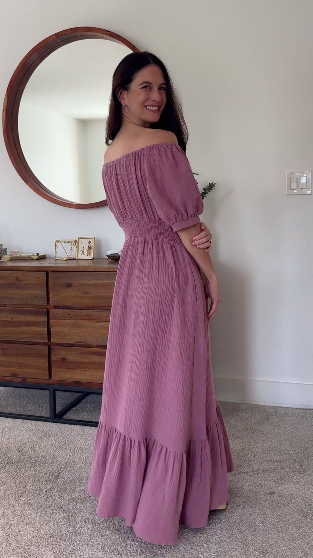 Ella Dress in Cotton Gauze EMME Ella Dress in Cotton Gauze EMME
