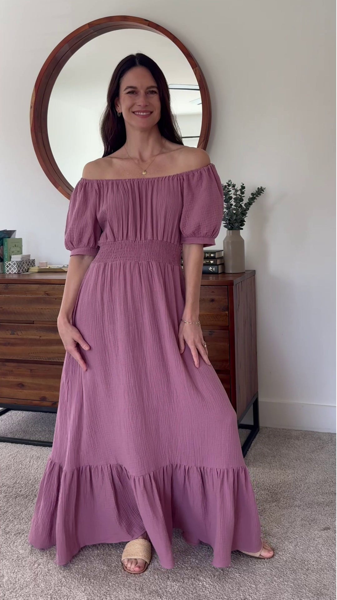 Ella Dress in Cotton Gauze EMME Ella Dress in Cotton Gauze EMME