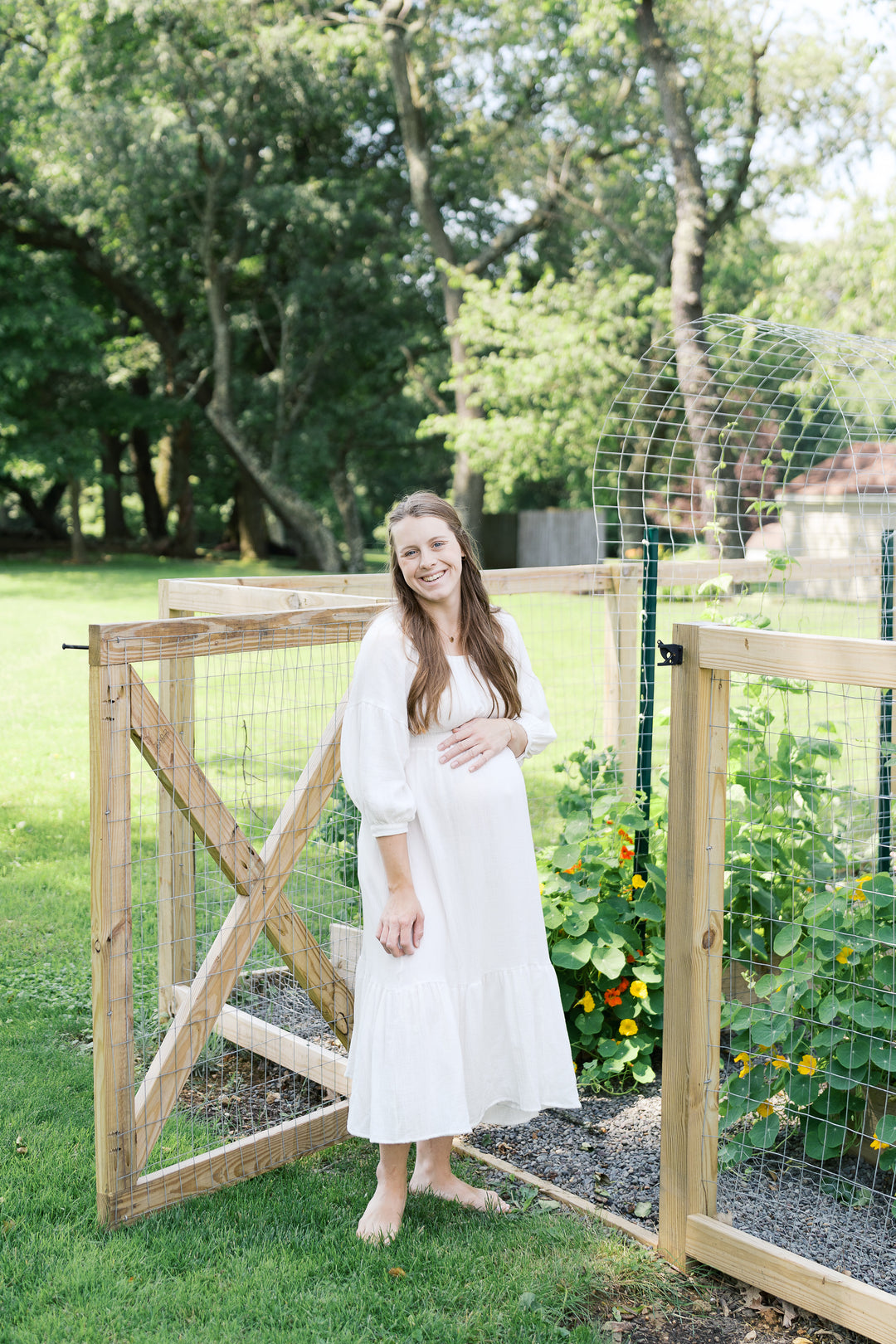Eliza Maternity and Nursing Dress