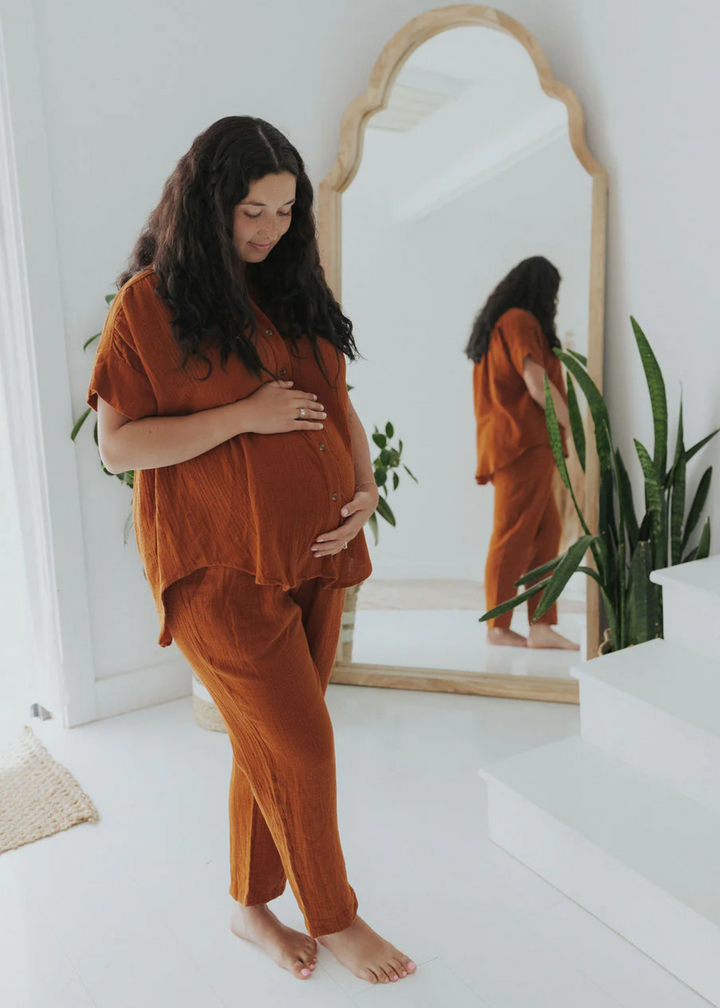 Everyday Transitional Cotton Gauze Pant