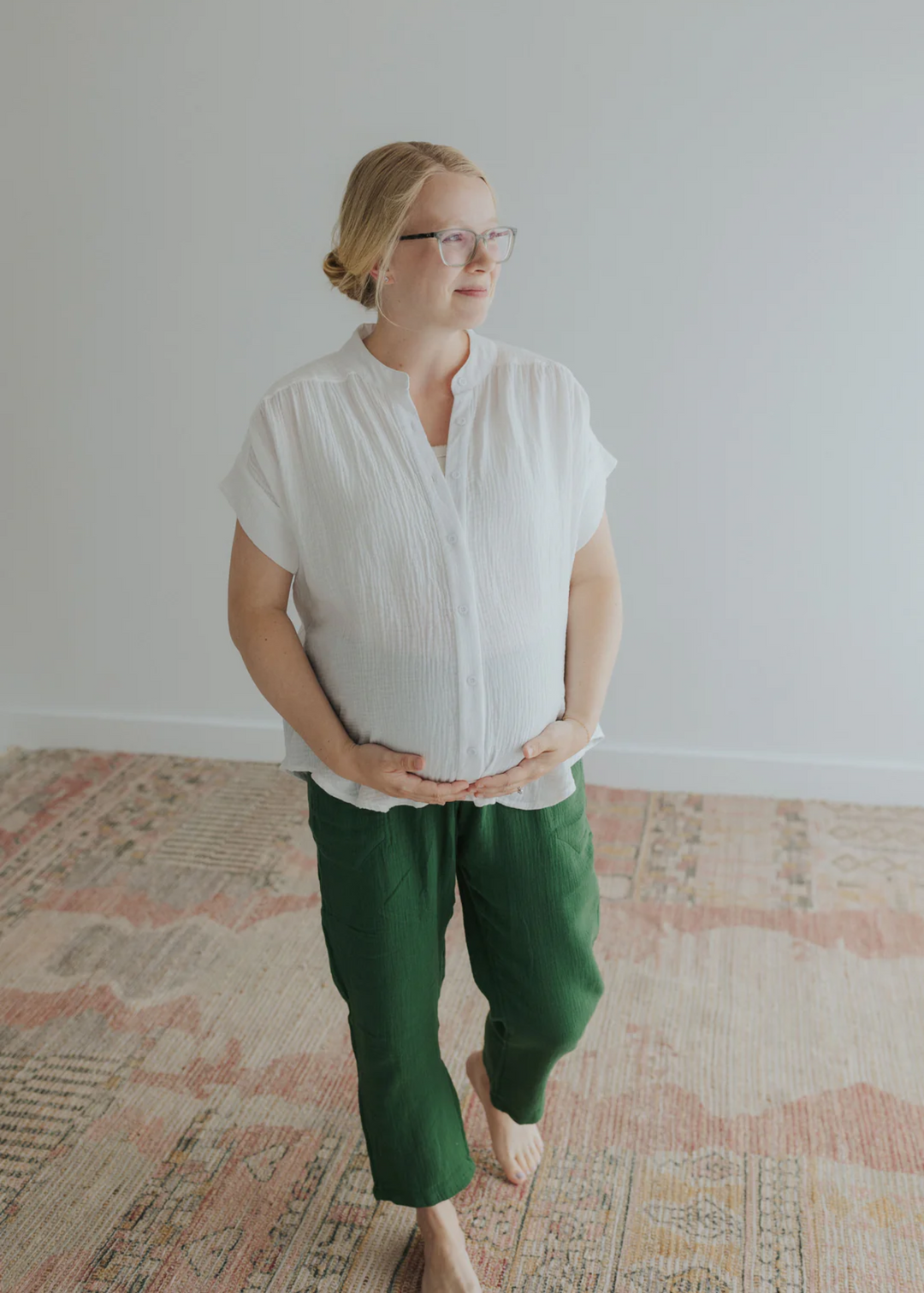 Everyday Transitional Cotton Gauze Pant