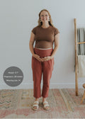 Garment Washed Smocked Pant in Reedcloth™