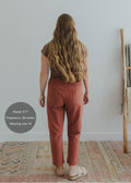 Garment Washed Smocked Pant in Reedcloth™