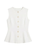 Flared Ponte Top