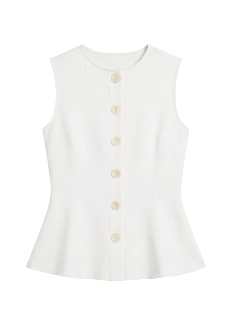 Flared Ponte Top
