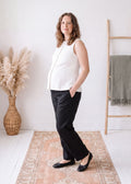 Flared Ponte Top