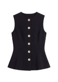 Flared Ponte Top