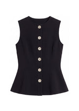 Flared Ponte Top