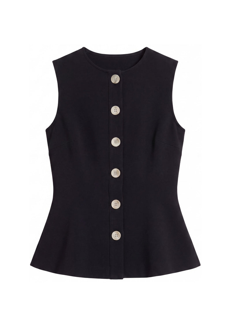 Flared Ponte Top