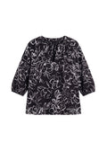 Nursing Friendly Tunic Top in Linen/Cotton