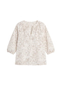 Nursing Friendly Tunic Top in Linen/Cotton