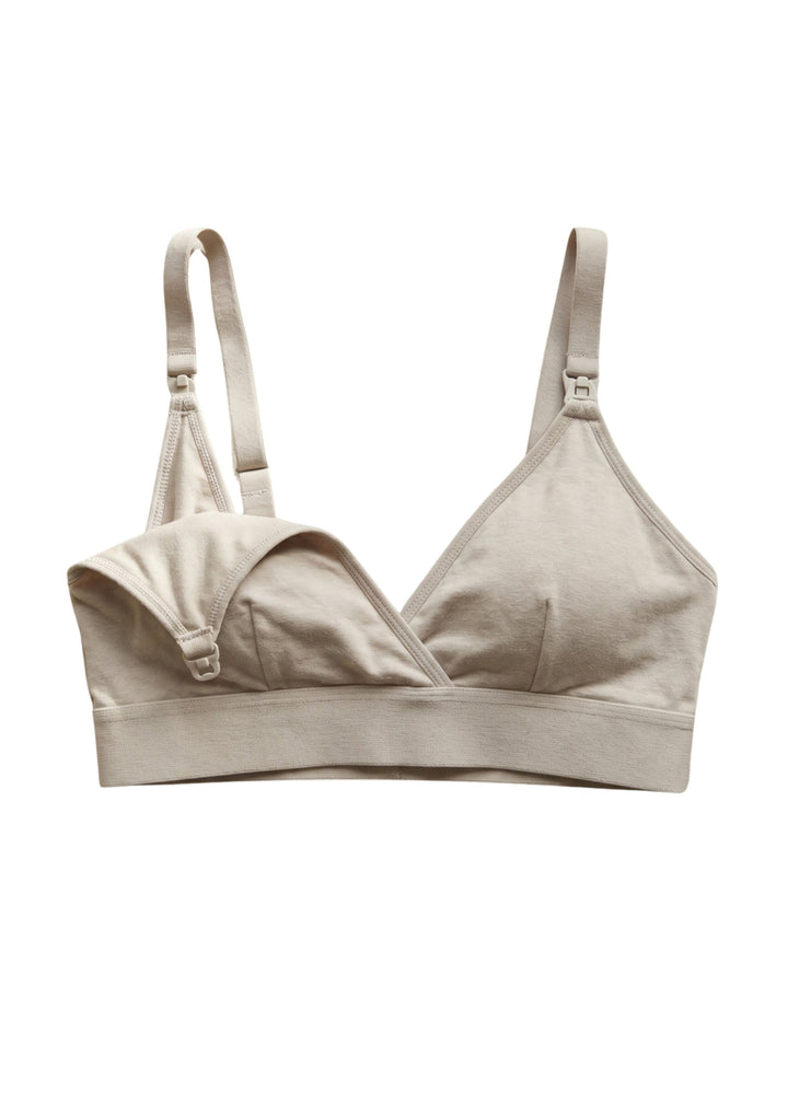 Front Clasp Nursing Bra in Organic Cotton