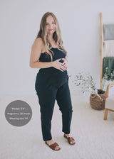 Garment Washed Smocked Pant in Reedcloth™
