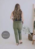 Garment Washed Smocked Pant in Reedcloth™