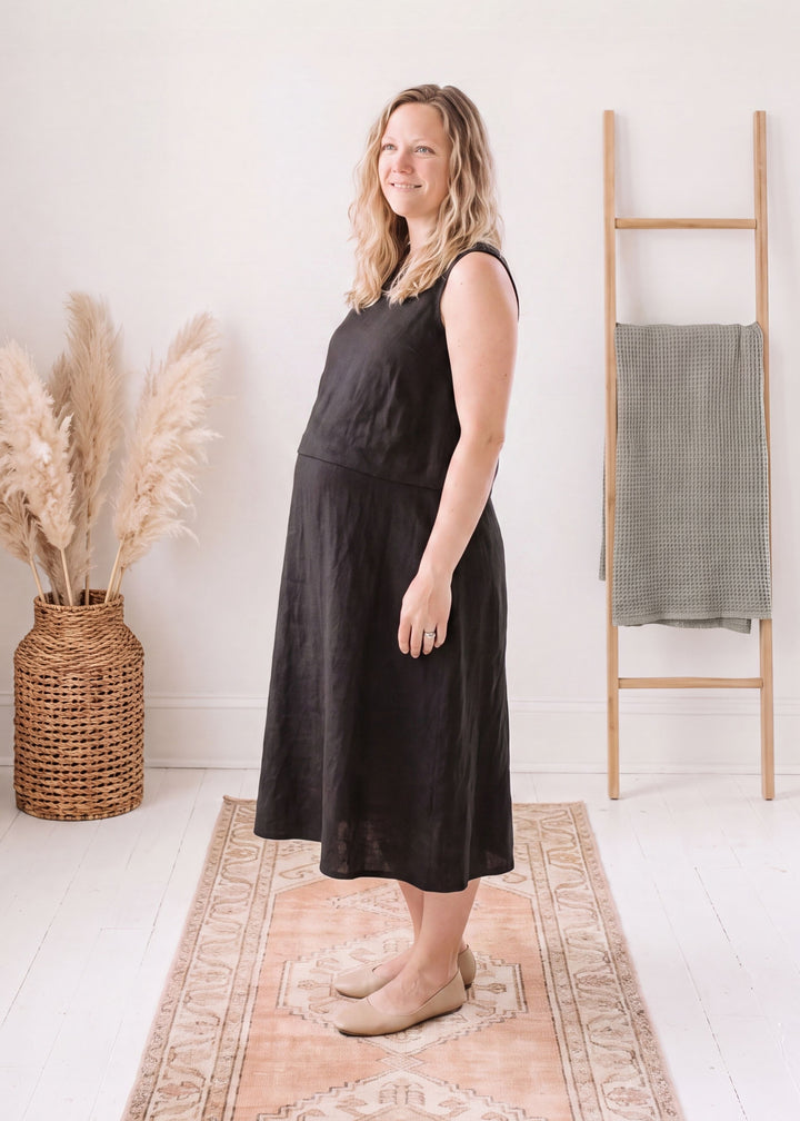 Haven Lift Nursing Dress in Cotton