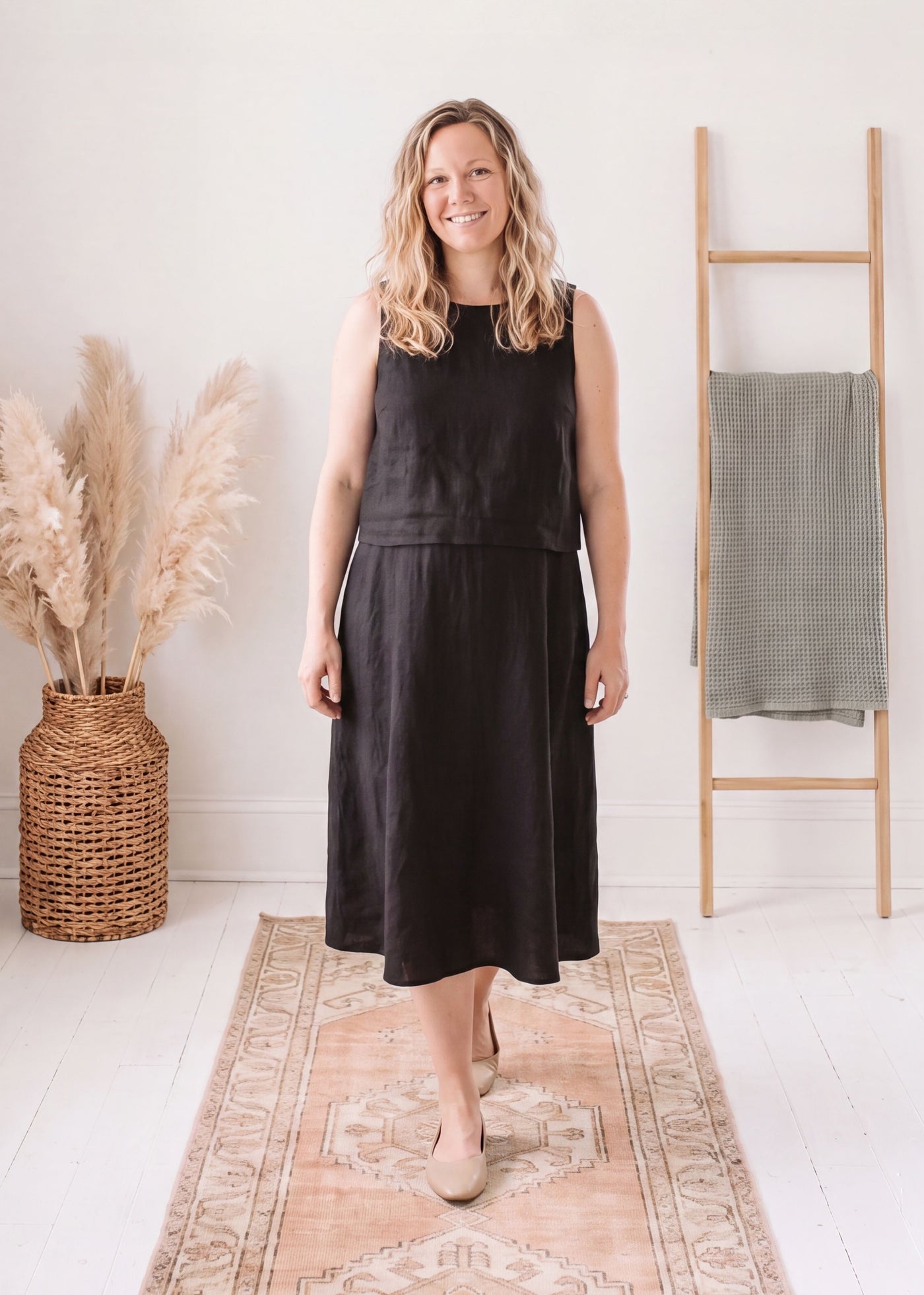 Haven Lift Nursing Dress in Cotton