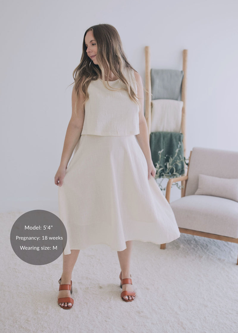 Haven Lift Nursing Dress in Cotton