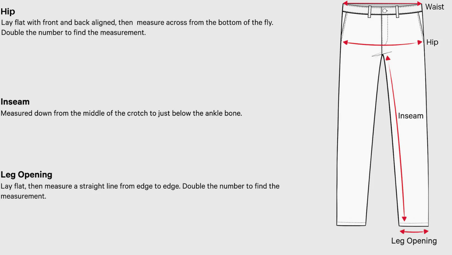 Sizing Guide