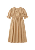 Julia Dress in Sandwashed Linen